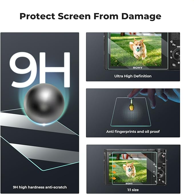 K&F CONCEPT 3pcs Screen Protector Compatible - Image 3