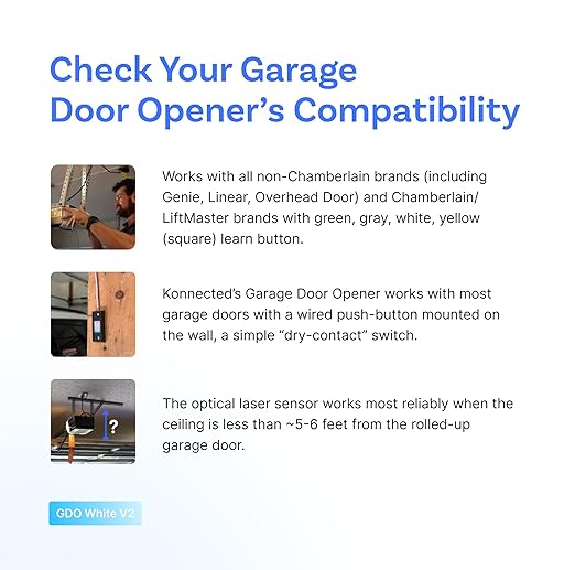 Konnected Smart Garage Door Opener White - Image 3