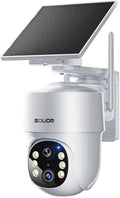 SOLIOM- True 5MP HD Security Cameras Outdoor Wireless, Add-On Camera, Solar by SOLIOM