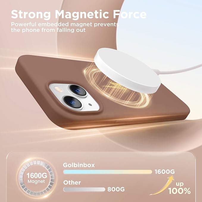 GolbinBox Magnetic for iPhone 13 Case & iPhone 14 Case, Compatible - Image 3