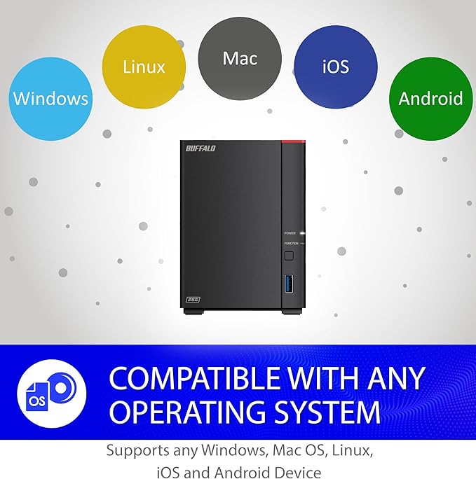 BUFFALO LinkStation SoHo 720 2-Bay Professional Office NAS 4TB - Image 6