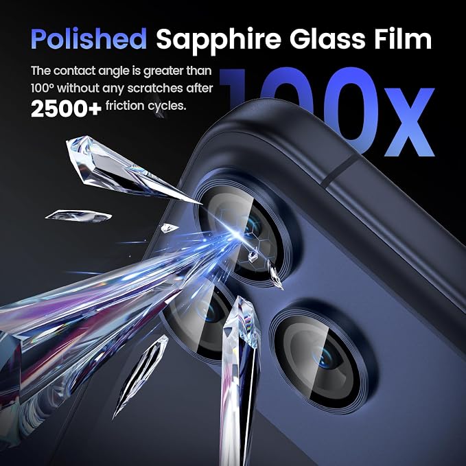 Tensea for iPhone 17 Pro Camera Lens Protector, Metal Aluminum Alloy Tempered - Image 6