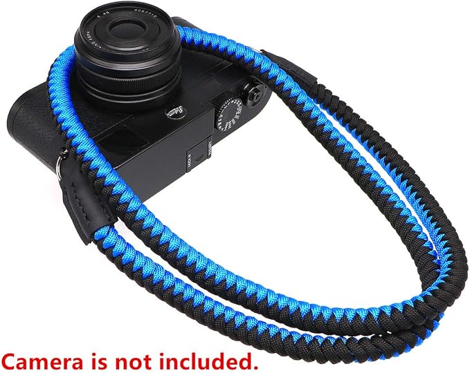 Paracord Woven Camera Neck Shoulder Strap Belt Hand Compatible - Image 5