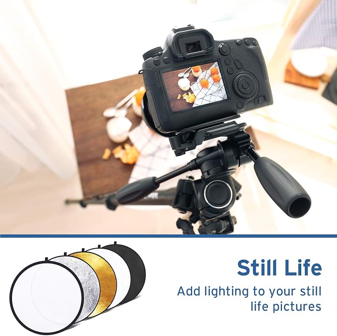 Etekcity 43" 5-in-1 Photography Reflector, Collapsible - Image 7