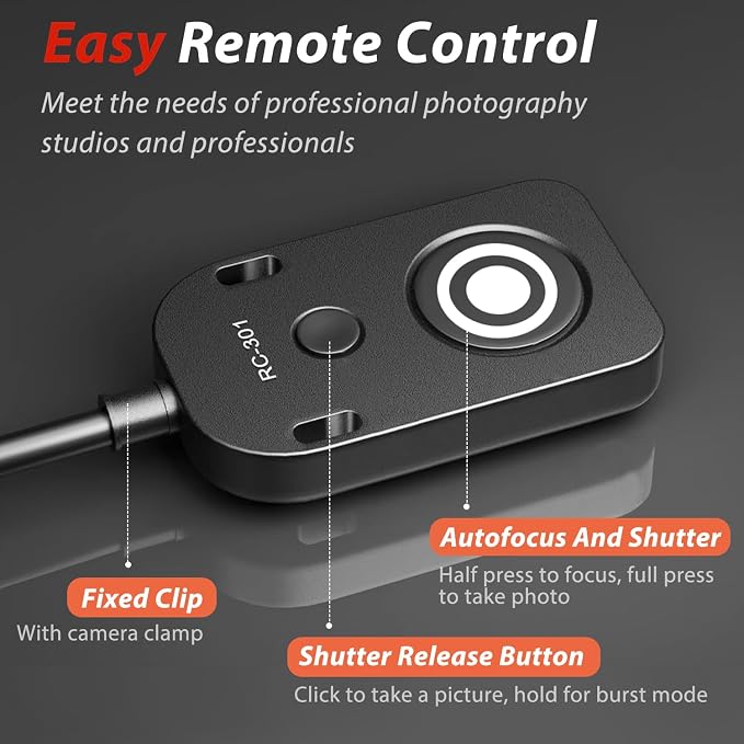RC301-L1 for Panasonic Remote Camera Small Shutter Release Remote Control 196.8 - Image 8