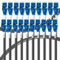 20-Pack - 2m Uniboot LC to LC Armored Fiber Patch Cable, Singlemode 9/125um by Bangun