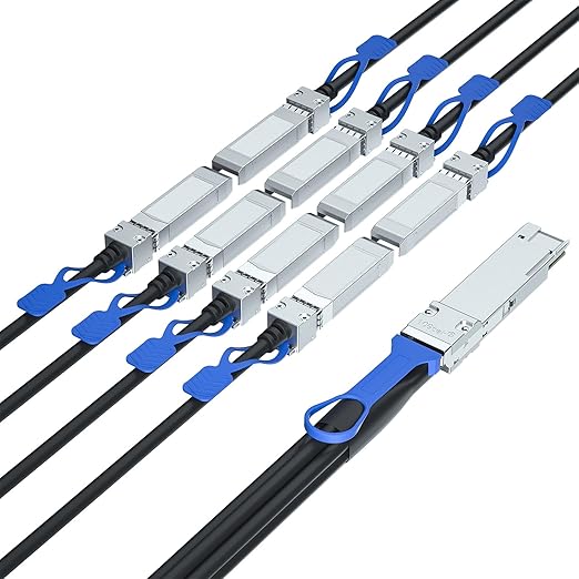 200GbE to 8x25GbE Splitter DAC, QSFP-DD to 8xSFP28, by 10Gtek