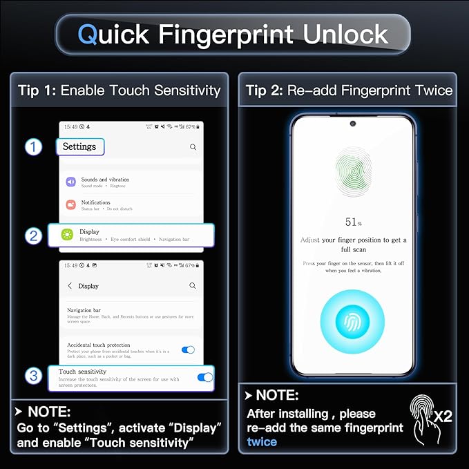 JETech Screen Protector for Samsung Galaxy S26 Ultra - Image 2