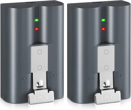 2 Packs 6040mAh Rechargeable Battery Compatible by Etrhtec