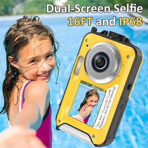 4K Digital Camera 16FT Underwater Camera - Image 2