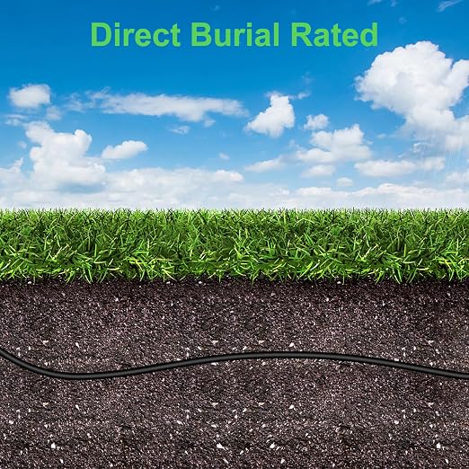 150FT Cat6 Outdoor Ethernet Cable, Heavy Duty Direct Burial, 24AWG CCA Patch - Image 6