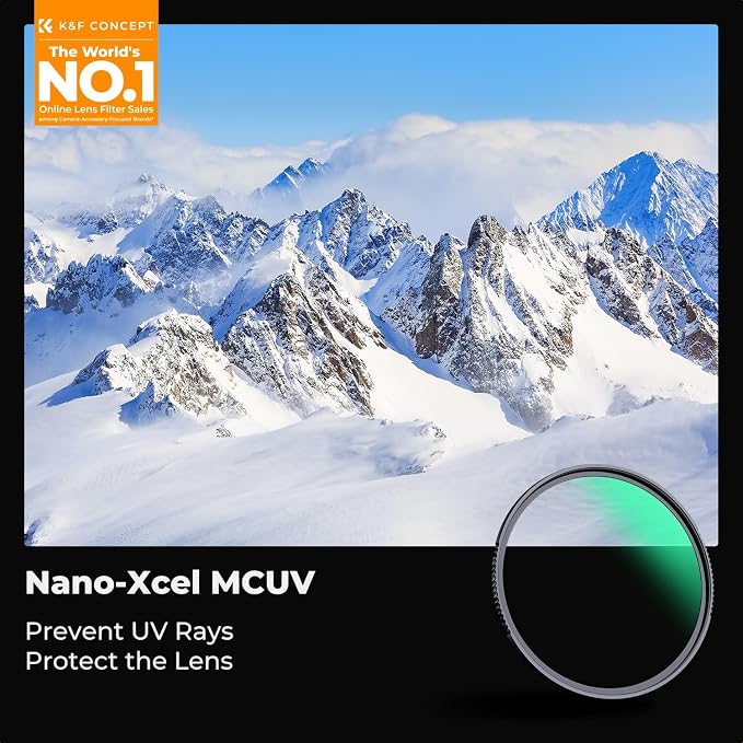 K&F CONCEPT 52mm MC UV Protection Filter - Image 2
