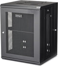 StarTech 4-Post 15U Wall Mount Network Cabinet w/ 1U Shelf, Ships Fully by StarTech