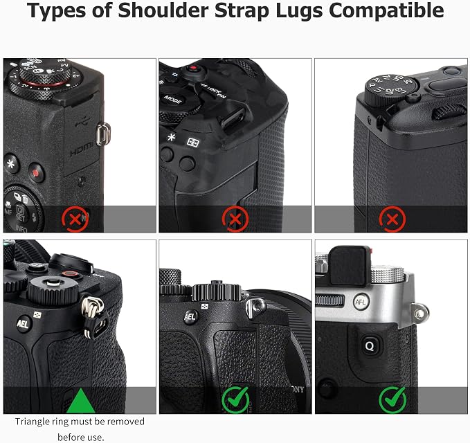 128cm Adjustable Vintage Braided Rope Vintage Camera Neck Shoulder Strap - Image 3