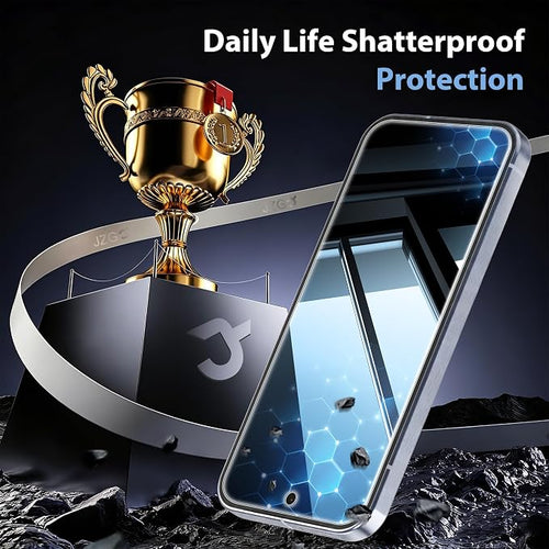 2 Pack for Google Pixel 10 Pro Privacy Screen Protector, 2 Pack Camera Protector - Image 2