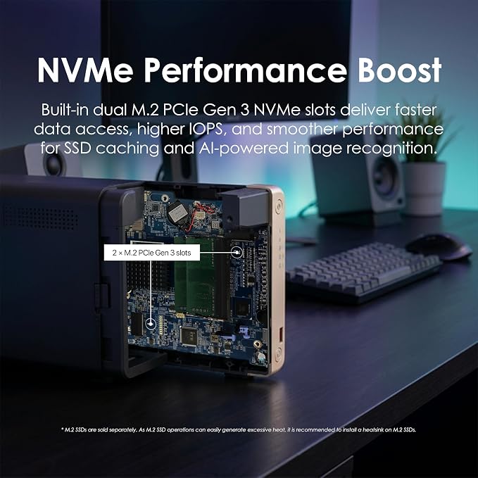 QNAP TS-464-8G-US 4 Bay High-Performance Desktop NAS - Image 6