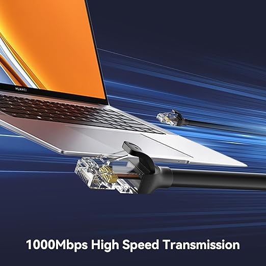 BENFEI Cat 6 Ethernet Cable 50ft, 250MHz 10Gbps Network Cable, RJ45 LAN Cable - Image 2