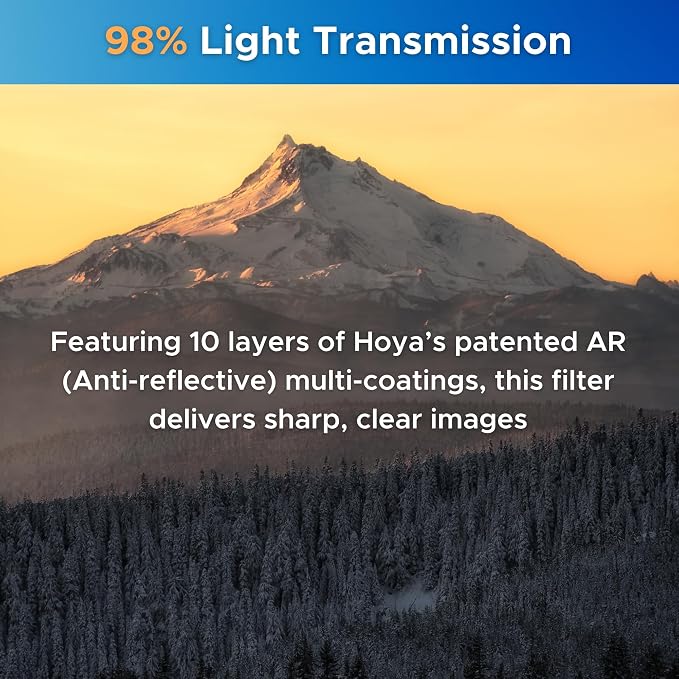 Hoya NXT Plus 46mm UV Filter — Schott B270 Clear Glass - Image 4
