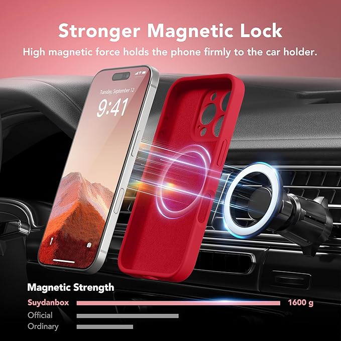 Magnetic for iPhone 16 Pro Max Case, Compatible - Image 3