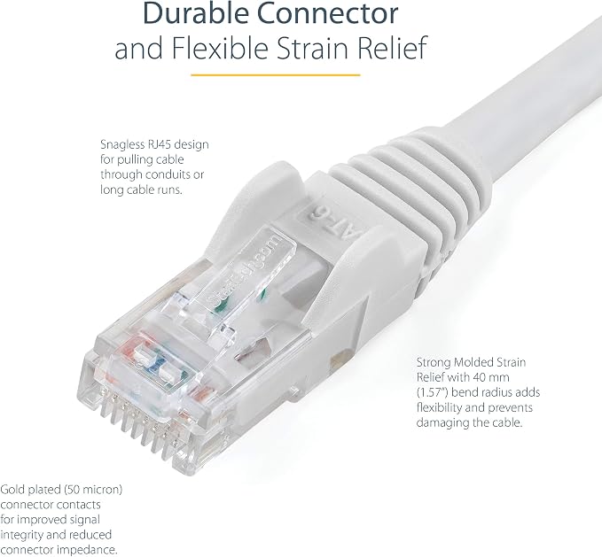 StarTech 50ft CAT6 Cable - Image 3
