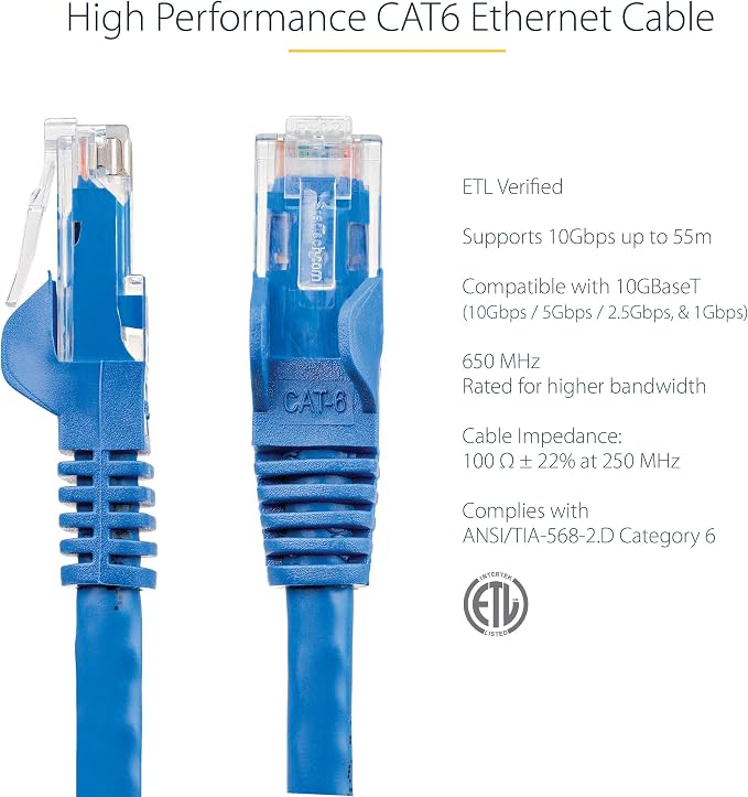 StarTech.com 7 ft. CAT6 Ethernet Cable - Image 2