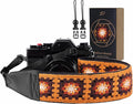 Padwa Lifestyle Yellow Crochet Camera Strap by PadwaLifestyleCameraStrap