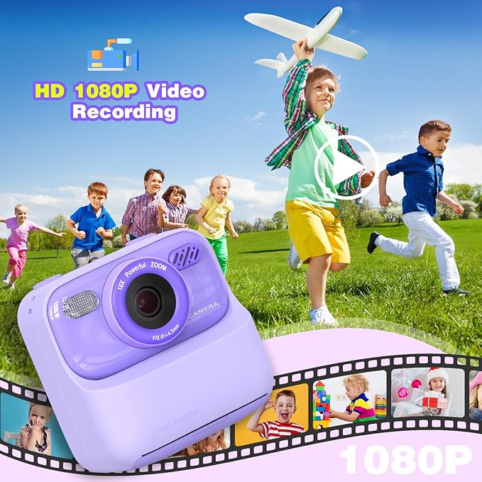 masterbee Kid Camera Instant Print Photo, Birthday Gifts - Image 4