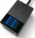 SABRENT VOLTIK Charging Station, 252W 8-Port USB C and USB A Desktop Charger by SABRENT
