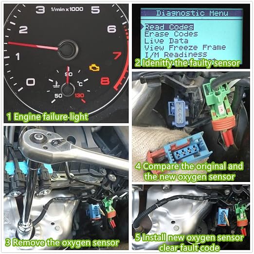 234-4797 O2 Oxygen Sensor Air Fuel Ratio Downstream Compatible - Image 6