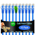 Cat6 Ethernet Patch Cable 14 ft, Cat6 by Lysymixs