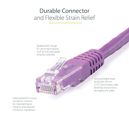 StarTech 50ft CAT6 Ethernet Cable - Image 3