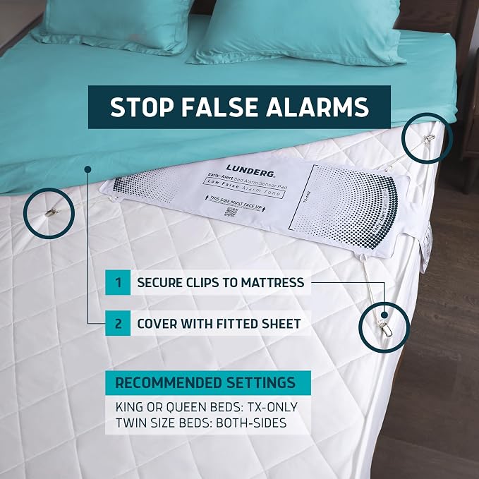 Lunderg Wireless Early Alert Bed Alarm System - Image 7