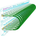 Sokqovt Cat6a Slim Ethernet Patch Cable 0.5ft, Flexible 10G 550MHZ, 28AWG Pure by Unknown
