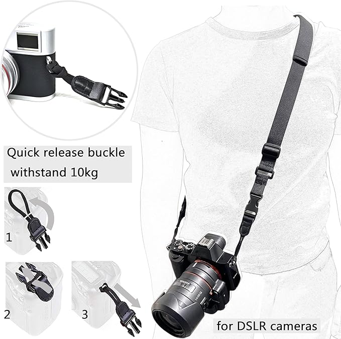 Camera Neck Strap, Soft Binocular Should Strap - Image 5