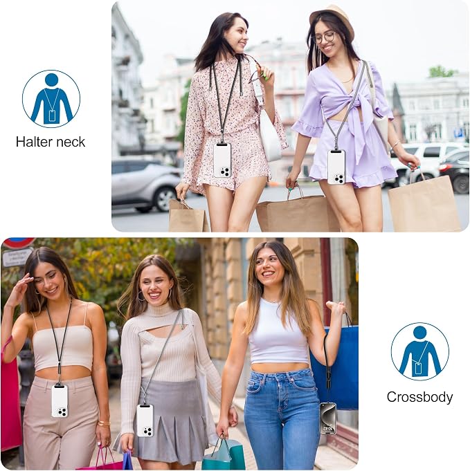 takyu Phone Lanyard, 2 Pack Adjustable CellPhone Lanyard Crossbody Neck Strap - Image 7