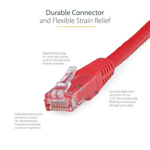 StarTech 25ft CAT6 Ethernet Cable - Image 3