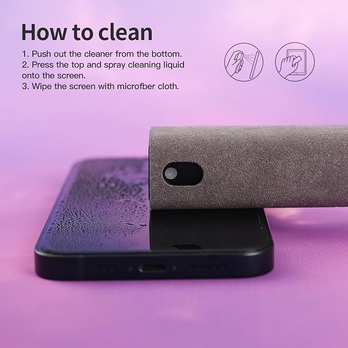 CUIUD Touchscreen Screen Cleaner Kit 2 Pcs, Tablet and Car Screen Cleaner - Image 5