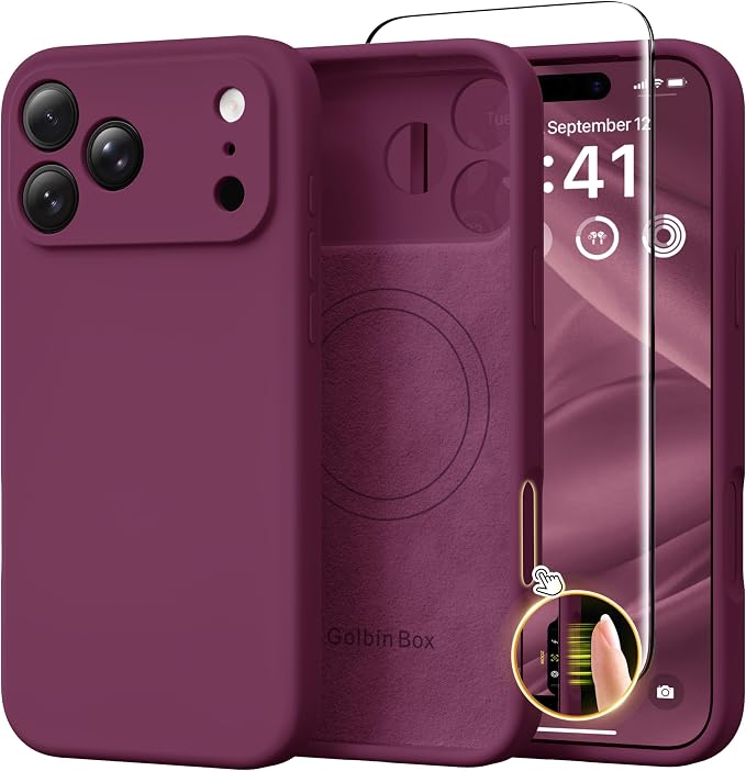 GolbinBox Magnetic for iPhone 17 Pro Case, Compatible by GolbinBox