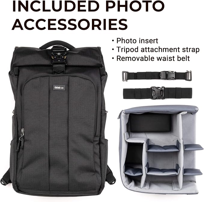 Think Tank FocusPoint 30L RollTop Camera Backpack - Image 4