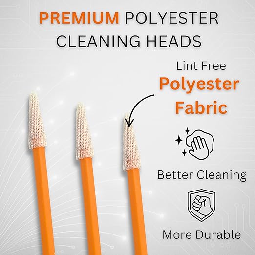Fiber Optic Cleaning Swabs 100 Pack - Image 3
