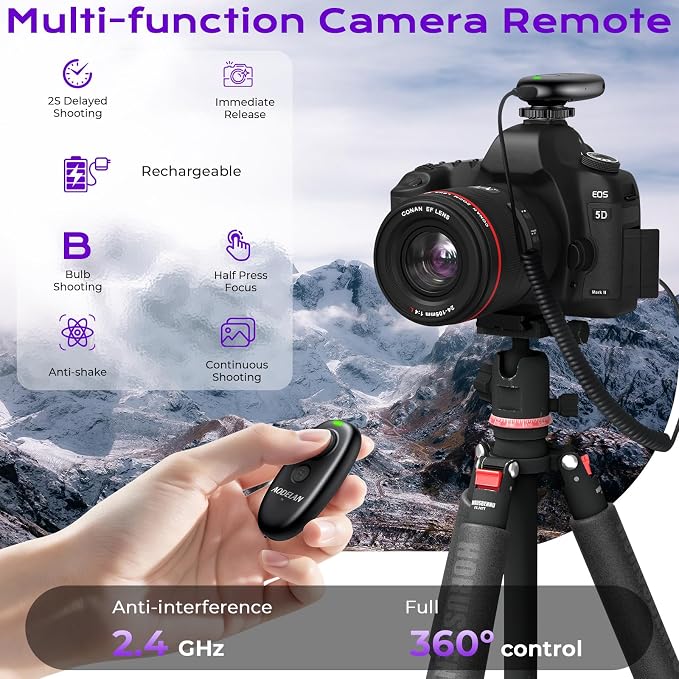 for Fujifilm Camera Rechargeable Remote Shutter Release - Image 2