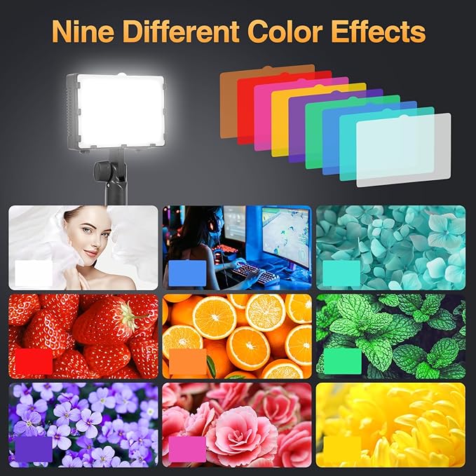 EMART 60 LED Continuous Portable Photography Lighting Kit - Image 4