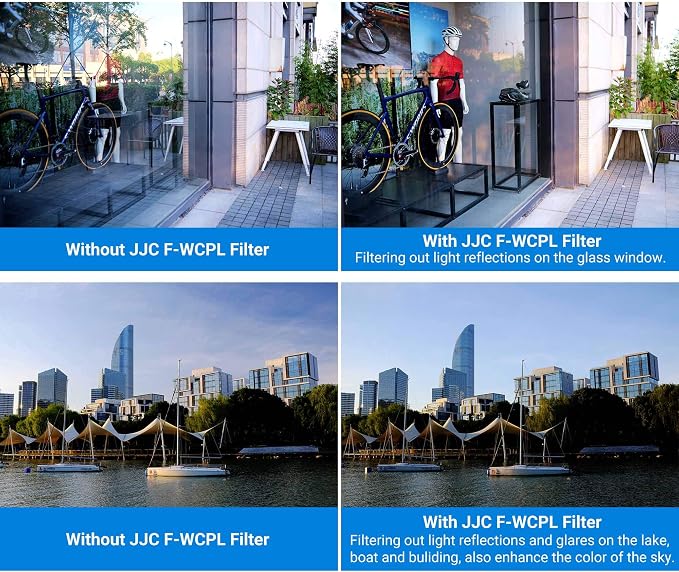 JJC Professional 49mm Circular Polarizer Polarizing Filter HD 18-Layer CPL - Image 3