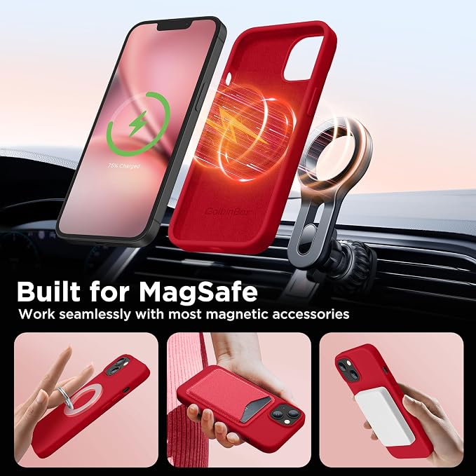 GolbinBox Magnetic for iPhone 15 Case, Compatible - Image 4