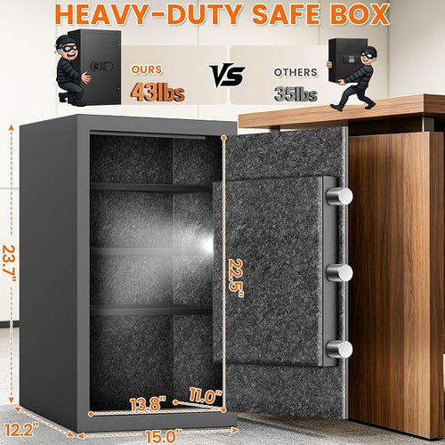 2026 35-Min 1700°F Fire Proof Safe - Image 2