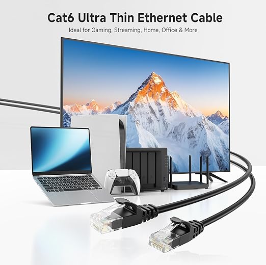 Cable Matters 10Gbps Snagless Cat 6 Ethernet Cable - 75ft - Image 2