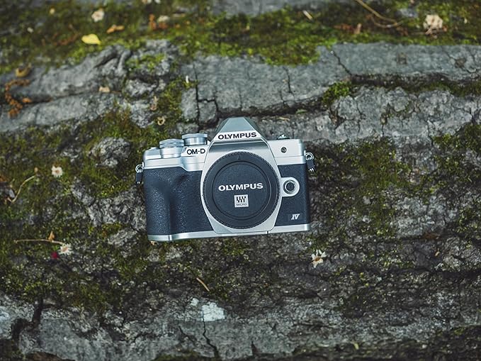 OM SYSTEM Olympus E-M10 Mark IV Silver Micro Four Thirds System Camera 20MP - Image 5