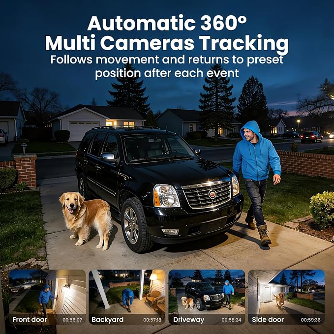 SOLIOM- 5MP Security Cameras Wireless Outdoor, No Subscription & Solar Powered - Image 4