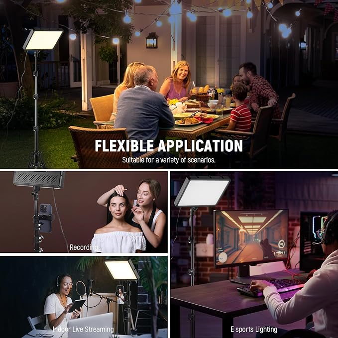 NEEWER Basics LED Video Panel Light, Studio Lighting Kit - Image 2