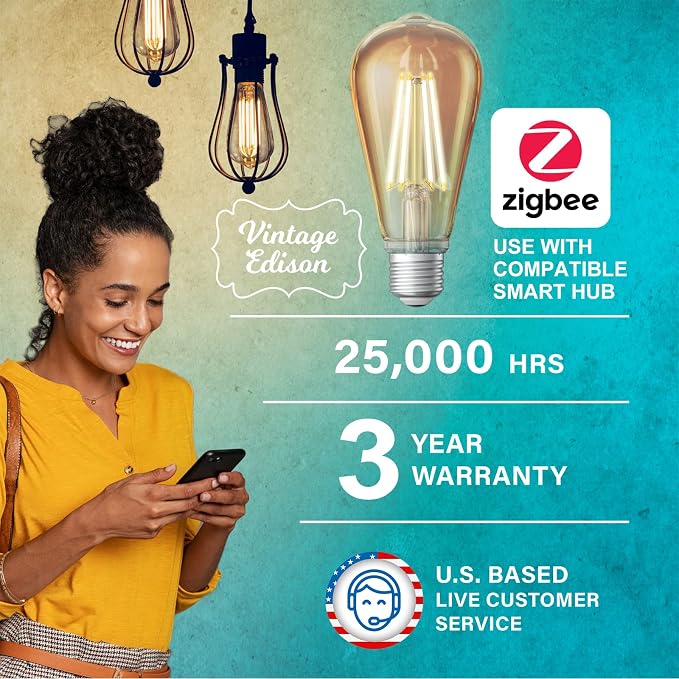 Sengled Zigbee Smart Bulb, Smart Hub Required, Work - Image 2